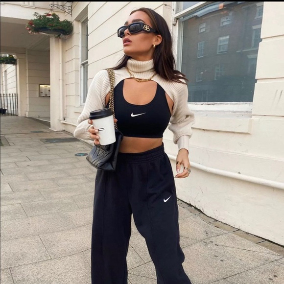 Topshop Sweaters - Top Shop+Turtle neck++Sleeves+Sweater+Shrug